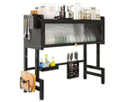 Secador de platos, cubiertos y taleres gran escurridor armario organizador 85 cm