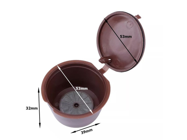 3 x opakovane použiteľné kávové kapsule dolce gusto