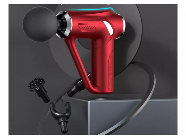 Masážna pištoľ na chrbát masážna pištoľ na nohy silná masážna pištoľ 4 tipy