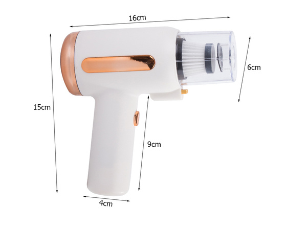 Extractor de praf portabil pentru acarieni filtru fără sac pentru alergici lampă uv