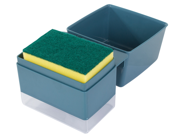 Dávkovač tekutín na riad odkapávač na hubky