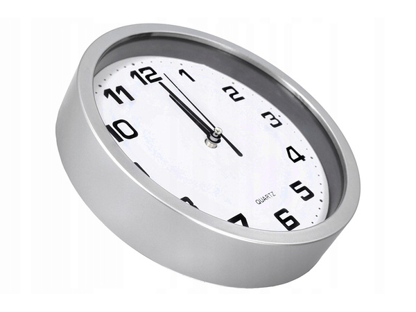 Horloge murale grande horloge silencieuse non tactile 20 cm trotteuse circulaire