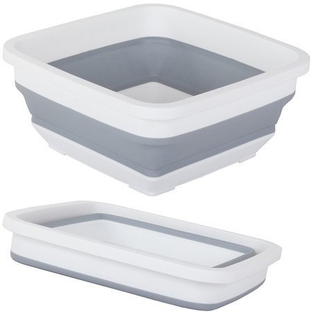 Universal folding silicone bowl