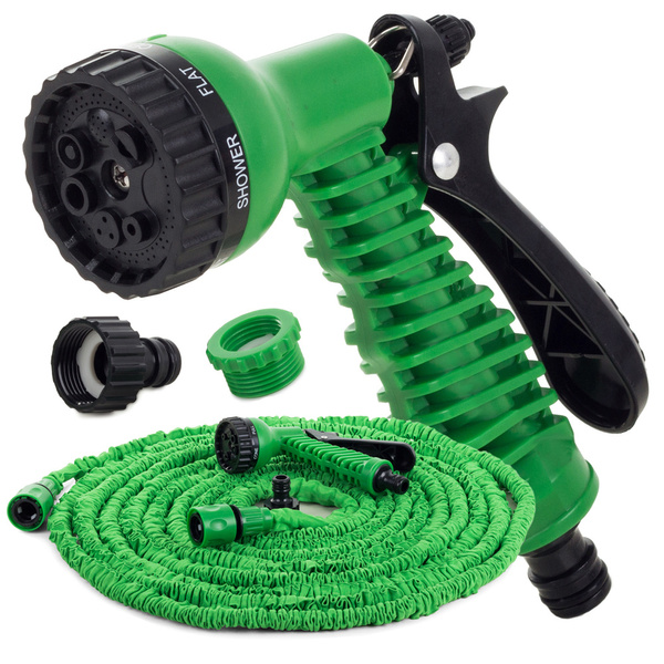 Tuyau de jardin rallonge pistolet durable 30m