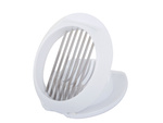 Boiled egg slicer for slicing eggs