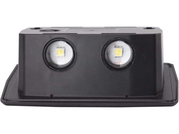 Saules led fasādes lampa ar krēslas sensoru sienas sienas lampa