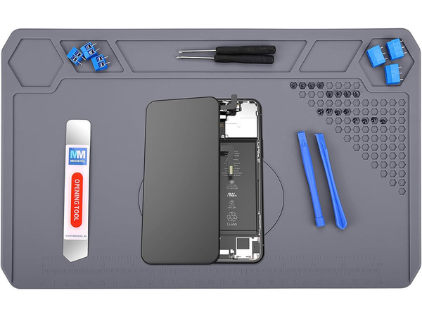 Service silicone tapis de maintenant organisateur large tampon 35cm x 25cm