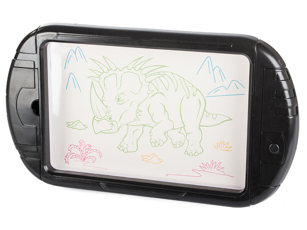 Tabletă grafică led neon desen stilou fântână
