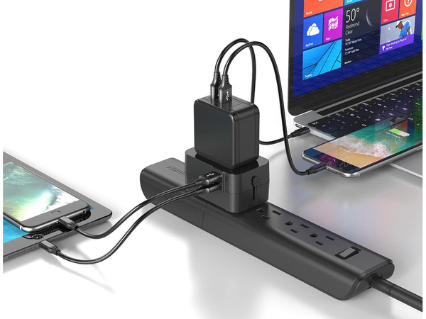 Adaptera socket savienotājs uk usa eu aus universal 2x usb worldwide
