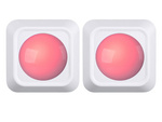 Lampka bezprzewodowa lampa nocna lampki rgb led pilot na baterie 2 sztuki