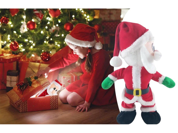 Tancovanie spievanie santa claus twerking vtipné vianočné veľké
