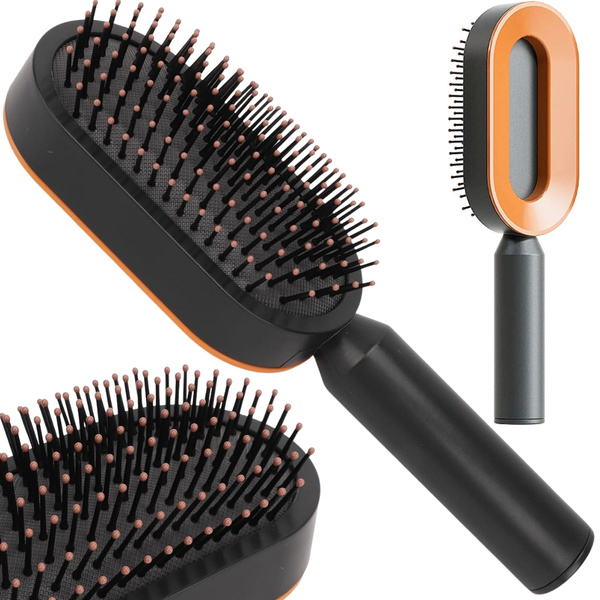Anti-static smoothing travel hair brush