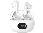 Bluetooth wireless in-ear headphones with led charging case and microphone