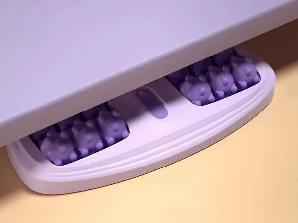 Masażer do stóp roller plastikowe rolki 2x3 masujące z metalowymi kulkami