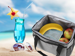 Torba termiczna lunch box jedzenie piknikowa na plażę na picie lodówka 16l
