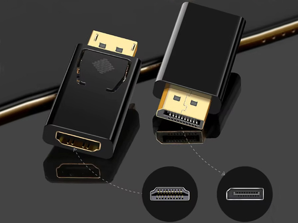 ADAPTERS PĀRVEIDOTĀJS DP DisplayPort uz HDMI 4K ULTRA HD