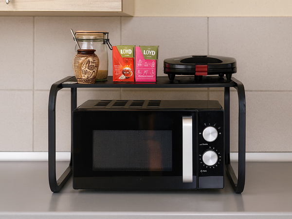 Soporte para microondas estante de cocina organizador para microondas loft armario