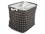 Folding basket for laundry toys large lockable