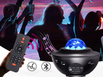 Csillag kivetítő led éjszakai fény rgb + távirányító
