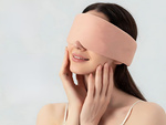 Pimesi magamismask mugav magamine reisimine 2 külge soe külm