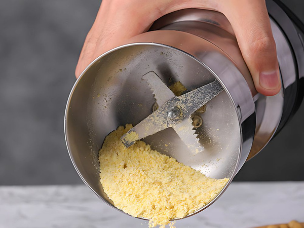 Coffee bean, nut and spice grinder, efficient, electric, powerful