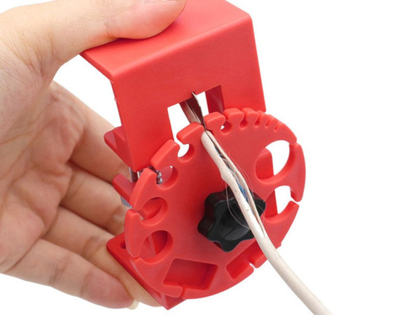 Pelacables manual con acción de corte ajustable