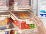 Lagerbehälter für lebensmittel bei niedrigen temperaturen kühlelement
