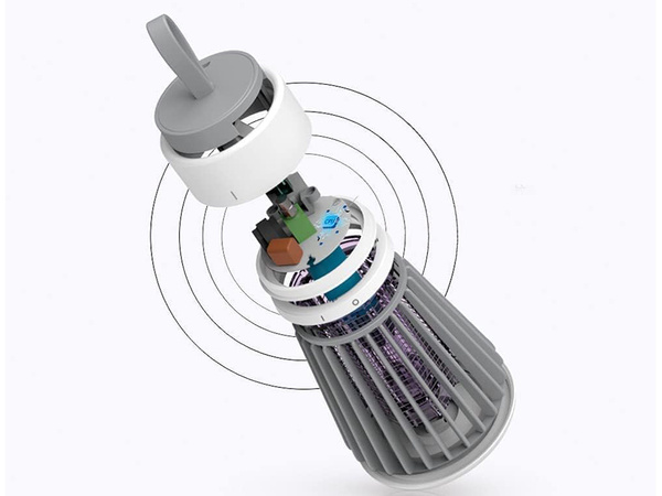 Uv insekticídna lampa na komáre muchy elektrická pasca na hmyz účinná