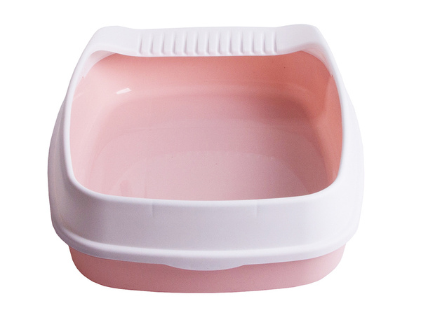 Soldna škatla za mačje stranišče odprta z okvirjem stranišče za steljo + lopata velika