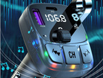 Fm mp3 mp3 mp3 transmitter volume 2 x usb + usb c bluetooth 5.3 lcd 12v