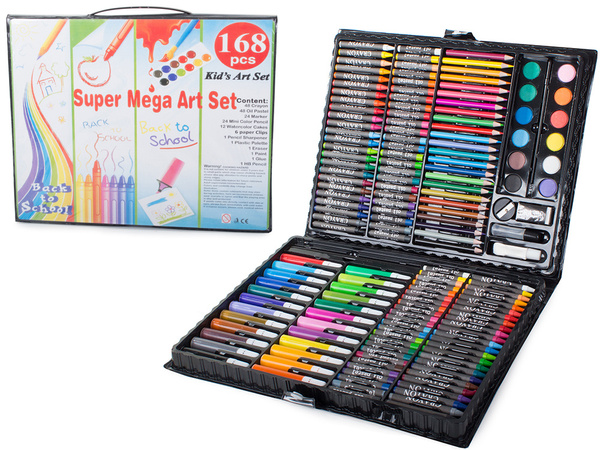 Artist's set painting case 168 pcs