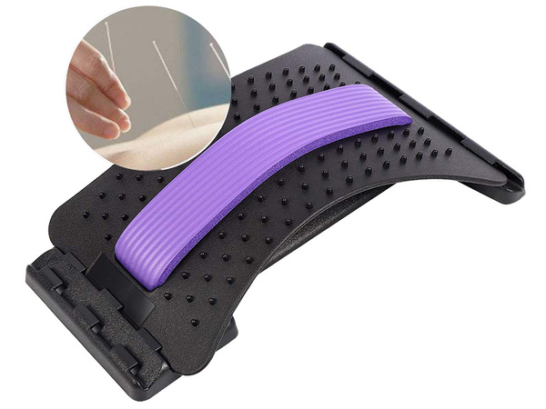 Przyrząd do rozciągania pleców back massage magic podpórka pod plecy