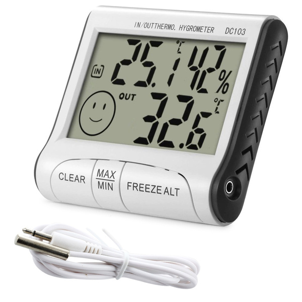 Weather station thermometer hygrometer sensor
