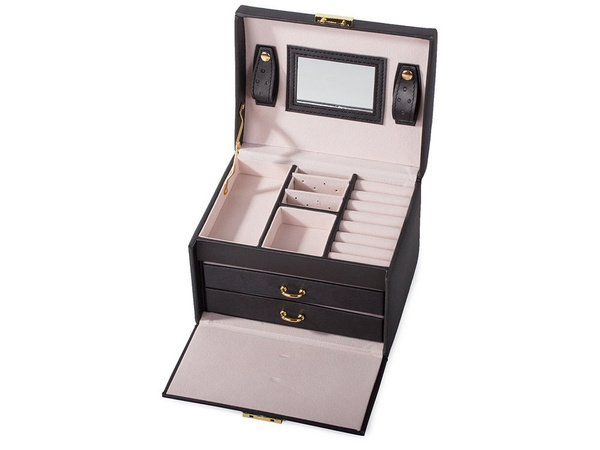 Coffret organisateur de bijoux coffre