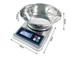 ELECTRONIC KITCHEN WAITER WITH 5kg/1g DIGITAL PRECISION METAL BALANCES