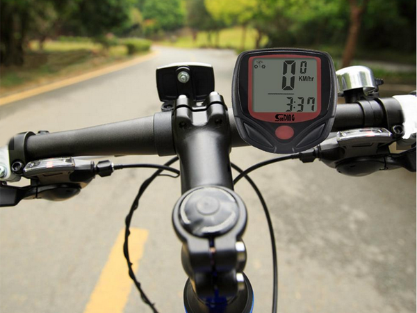 Vodotěsný cyklistický počítač 14 funkcí