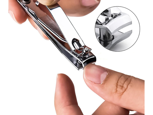 Nagu grieznes nagu grieznes spēcīga tērauda manikīra hroma vīle liela