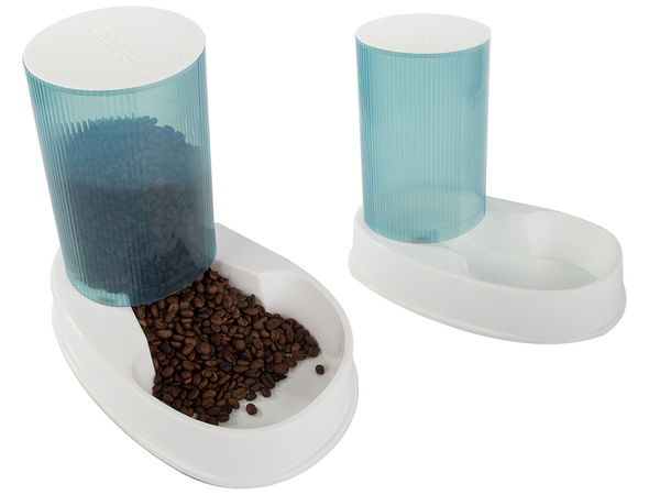 Dog food dispenser cat food bowl automatic dry food dispenser