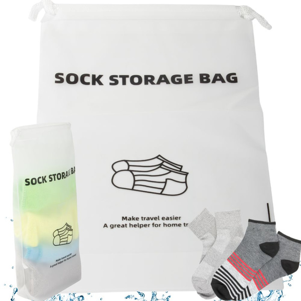 Sac à chaussettes de voyage organisateur d'avion imperméable pour le voyage