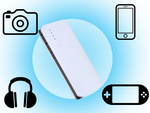 Powerbank 10000mah 3x usb microusb 2.1a power bank led svetilka močna hitra