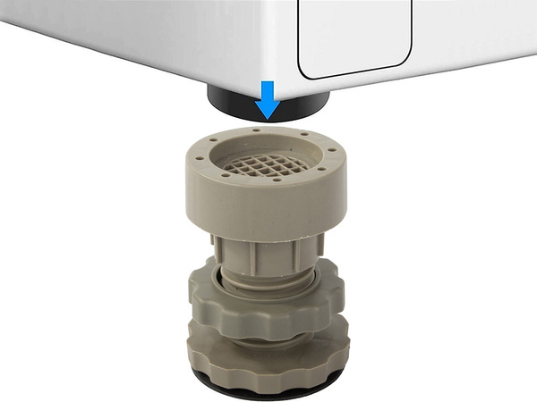 Vibratsioonivastased padjad pesumasinale, nõudepesumasinale, külmkappi, kuivati 4 tk kummist