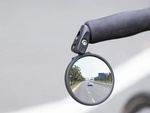 Handlebar mirror for bicycle handlebars convex retro 360