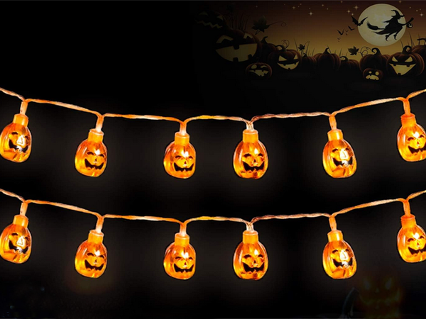 10 led halloween dynams 200cm éclairage dynam decoration