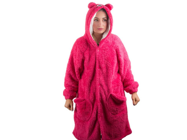 Šiltas oversize antklodės džemperis xl storas 2in1 kailis su gobtuvu antklodės džemperis storas