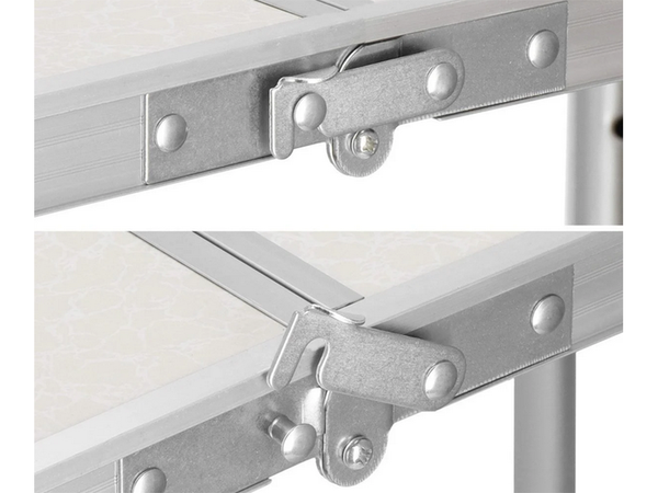 Skládací kempingový stůl turistický stůl se 4 židlemi zahradní stůl