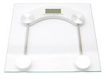 180kg ELECTRONIC BATHROOM WEIGHTERY GLASS LCD TRANSPARENT TO BATHROOM