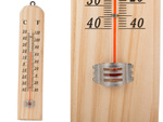 Thermometer wooden house large indoor outdoor