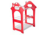 Three-storey dish drying rack drainer
