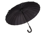 Grand parapluie noir robuste parapluie élégant