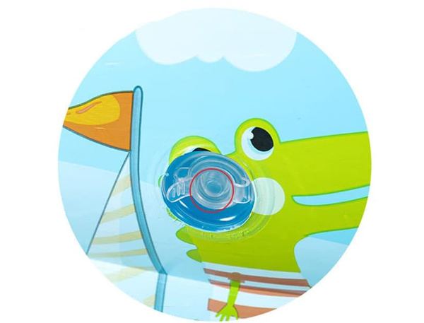 Felfújható medence nagy téglalap alakú kerti családi felfújható medence gyerekeknek